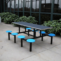 Mobilier de restaurant moderne très brillant Chaise de table à manger pour cantine scolaire en acier inoxydable pour l'usage de la cantine du personnel