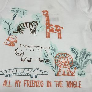 Camisetas de Niño con Cuello Redondo, 100% Algodón Jersey, Estampado Informal Inteligente con Diseño de Dibujos Animados, Mano de Obra Exquisita - Product Image 6