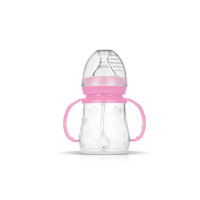 240ml Nouveau-Né Bébé D'allaitement Infantile Large Bouche Silicone Biberon de Lait