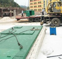 Compacteur à compression souterrain de type enterré de 18m3 station de poubelle à ordures à vendre