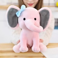 Couple d'éléphants en peluche, figurines réconfortantes, oreiller corporel en peluche super doux pour enfants de 8 à 13 ans, compagnon de sommeil - Vente en gros