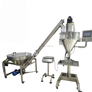 Stainless Steel 304 1Kg 2Kg 5Kg Semi Automatic Manual Auger Filler for Chocolate <b>Coffee</b> Milk Powder for Jars Pouches Bottles - Product Image 2