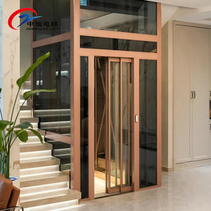 Elektrische Tractie Liften Elevadores Para Persona Automatische Deuren Villa Huishoudelijke Passagierslift Voor 4 Personen - Product Image 4
