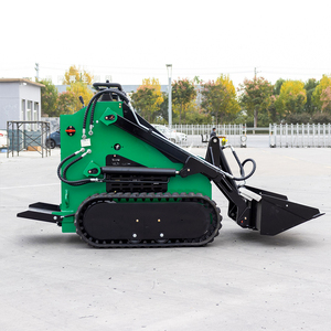 จัดส่งฟรีจีนติดตามล้อ CE/EPA/ยูโร5มินิลื่นไถลรถตักดินแบบหมุน - Product Image 4