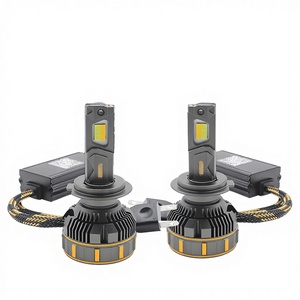 CAR-REFINE Bombilla LED H7 Tricolor de 180W 20000LM 12V con Control por Aplicación, Universal para Autos, Luces Delanteras LED para <span class=keywords><strong>Audi</strong></span> C300 X3 X5 - Product Image 4