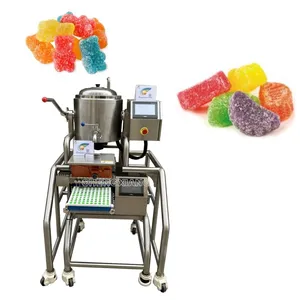 Factory directly jelly candy production line hemp gummy bears depositing machine candy making machine