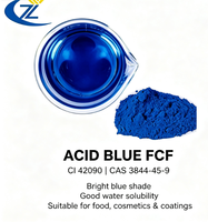 Poudre de colorant pour encre de stylo, bleu acide 9, bleu brillant FCF