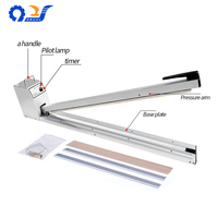 Scelleuse semi-automatique électrique durable FS-400-1000 pour sachets en papier brun et films plastiques en rouleau