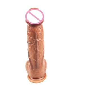 Vena realista de gran tamaño, fotos de consolador realistas de pene artificial de silicona de goma, palo falso para mujeres y hombres, diversión sexual <span class=keywords><strong>anal</strong></span> - Product Image 4