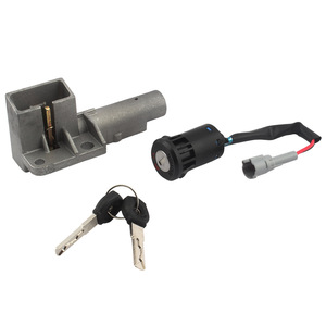 Juego de cerradura de interruptor de encendido para motocicleta ZUQING SUR-272 para Light Bee, cubierta de llave con llaves - Product Image 1