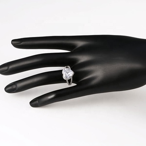 Cheap Gift Items Women Latest <strong>Sliver</strong> Ring Designs for Girls <strong>Sliver</strong> Plated Ring - Product Image 3