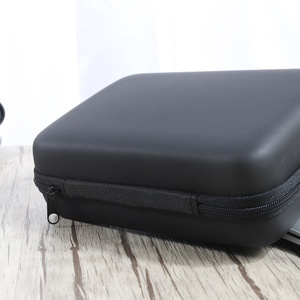 กระเป๋าเก็บของ EVA สีดำ 1 ช่อง กระเป๋าอิเล็กทรอนิกส์อเนกประสงค์สำหรับสายดิจิตอล ฮาร์ดไดรฟ์ ไมโครโฟน แหล่งจ่ายไฟ - Product Image 3