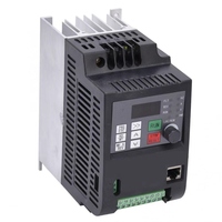 Variador de Frecuencia Variable (VFD) Trifásico de 380V, Entrada de 0.75/1.5/2.2/4KW, Salida Trifásica de 380V, Controlador de Velocidad del Motor, Inversor