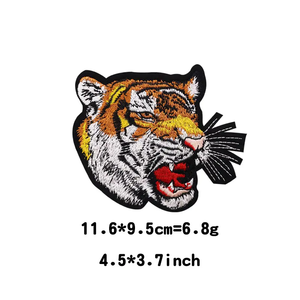 Bán buôn tùy chỉnh phim hoạt hình động vật tùy chỉnh dệt các bản vá lỗi cho quần áo Tùy chỉnh hình dạng động vật các bản vá lỗi - Product Image 2