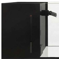 Aquarium de bureau ultra-blanc en verre transparent avec filtre intégré, grand aquarium de luxe pour la maison ou le bureau