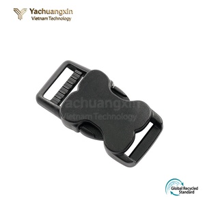 Collier et laisse pour chien robustes et personnalisés de 15 mm, en sangle réglable en plastique en forme d'os, étanche, avec attache latérale rapide et sécurisée - Product Image 2