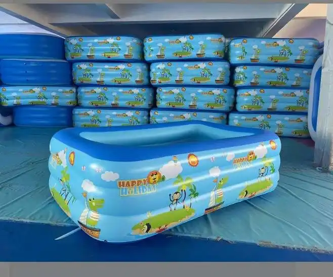 Moderno barato portátil plástico crianças crianças ao ar livre albercas piscina inflables swim pool Baby swimming pool