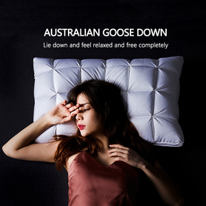 Ngỗng xuống lông gối khách sạn năm sao xuống gối ngỗng sang trọng loạt vịt xuống giường thay thế gối lõi trắng - Product Image 5