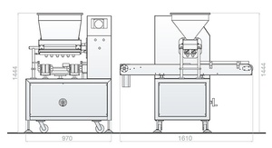 Multifunctional <b>Biscuit</b> Press - for Commercial <b>Biscuit</b> Manufacturers & Small-Scale Chocolate <b>Biscuit</b> Makers - Product Image 5