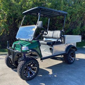 HDK EVO Off Road <span class=keywords><strong>Buggy</strong></span> Véhicule utilitaire Pick up Truck <span class=keywords><strong>Mini</strong></span> sur le parcours de golf Maintenance Cargo Box UTV 48V Voiturette de golf électrique - Product Image 2