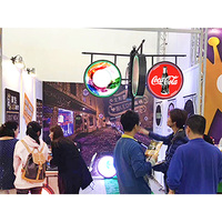 Canbest P4.68 Led Mur Logo Écran d'affichage étanche 3D Led Logo