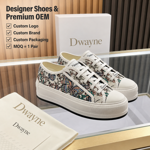 Zapatillas de Diseñador de Lujo, Cuero Genuino Alexander, Zapatos Casuales de Moda para Mujer y Zapatos Deportivos de Alta Calidad para Hombre con Plataforma - Product Image 1