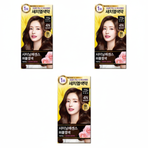 Tinte para el Cabello Mise-en-scene Shining Essence 4N Marrón Oscuro, 3 Sobres, Producto con Descuento - Product Image 1