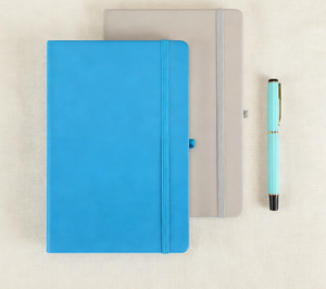 Carnet de notes/agenda A5 A6 à grille pointillée et lignée 2026 avec élastique et couverture rigide - Product Image 3