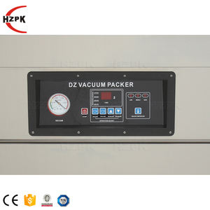Hzpk dz 400 500 600 شبه ماكينة تقطيع اللحم الغذاء مكعب بلاستيكي حقيبة الحرارة ختم مضخة مزدوجة غرفة فراغ ماكينة تعبئة السدادات - Product Image 4