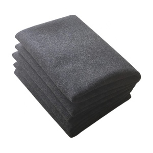150G 1-2Mm Chống Cháy Thân Thiện Với Môi 100% <span class=keywords><strong>Polyester</strong></span>/Len Kim Đấm Cứu Trợ Chăn Không Dệt Vải Dùng Một Lần Không Dệt - Product Image 1