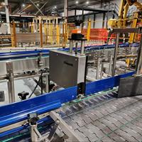 Ligne de production de bouteilles PET pour boissons gazeuses, système d'inspection automatique par caméra de vision, inspection du niveau de remplissage, du bouchon et du code de date (FMS)