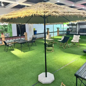 Ombrelloni esterni con colonna centrale e paglia ombrelloni parasole B & B tende laterali bancarelle commerciali ombrelloni - Product Image 2