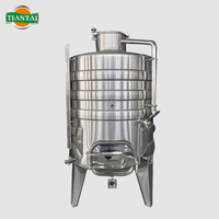 Fermenteur à vin de 1500 L pour vignetterie commerciale |   Veste de refroidissement à double zone pour une fermentation rapide |