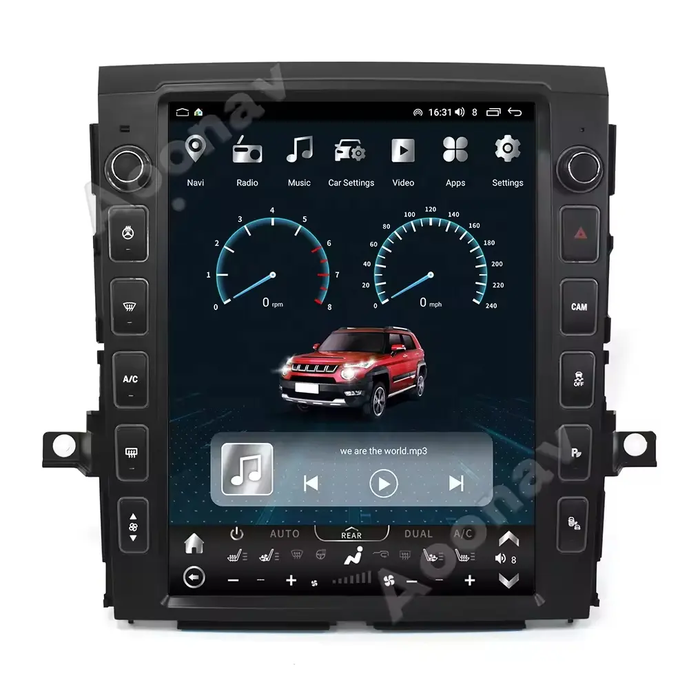 256G 13Inch Autoradio Voor Nissan Titan 2016-2019 Android Stereo Multimedia Gps Navigatie Speler Head Unit Draadloos Touchscreen