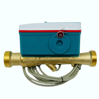 Compteurs d'eau filaires à ultrasons de haute qualité avec corps en laiton DN15/DN20/DN25/DN40, Modbus RS485, protection IP68