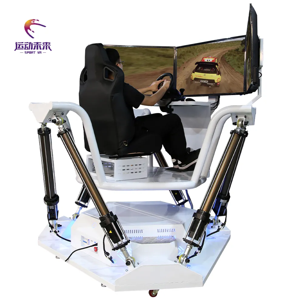 SportVR Motion platform Driver Simulator car Racing simulator Logitech G29 Car Racing Simulator