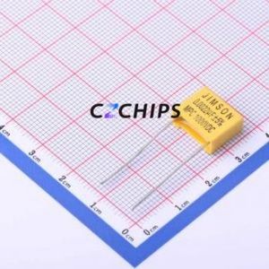 Condensador de Película de Polipropileno (CBB) MPC222J1000D02, Componente de Orificio Pasante (THT), P=10mm 2.2nF 5% 1kV - Product Image 1