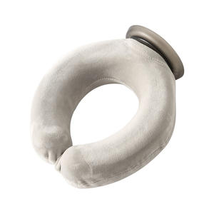 Nouveaux cadeaux promotionnels en PVC peluche, bouteille d'eau chaude 3D en forme de U à suspendre au cou, 900 ml, avec housse <span class=keywords><strong>pour</strong></span> les douleurs au cou et aux épaules - Product Image 6