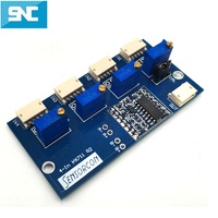 Amplificador de sensor de carga HX 711, dispositivo con 1- 4 unidades, célula de carga HX711
