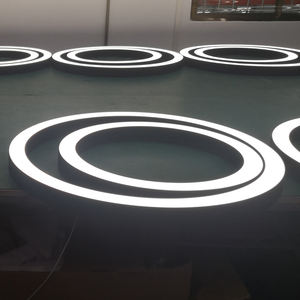 Lámpara Colgante LED Circular de Aluminio de 0.6m, Estilo Nórdico, Ideal para Gimnasio, Restaurante, Oficina - Product Image 2