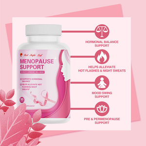 Cápsulas de Apoyo para la <span class=keywords><strong>Menopausia</strong></span> - Suplemento Herbal 11 en 1 para el Equilibrio Hormonal, Alivio de las Afiuras y Sudoración Nocturna, Vegano Sin OMG - Product Image 6