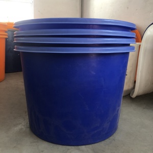 Grand Fermenteur Vertical Rond en Plastique de Qualité Alimentaire à Couvercle Ouvert pour Pickles, Grands Barils d'Eau à Vendre - Product Image 3