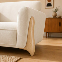 Pieds de canapé carrés modernes en bois pour lit, chaise, meubles d'intérieur, table, accessoires de canapé – Fournisseur fabricant