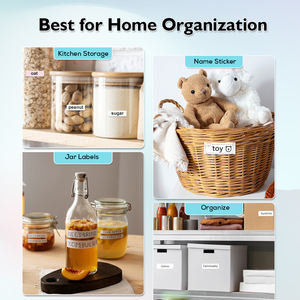 D12 Portable for Bluetooth Label <strong>Maker</strong> Wireless Continuous Handheld Printer 203dpi Resolution Color DIY Self-Adhesive Tape Stock - Product Image 2