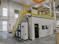 Robot Waterjet 6-Axis Terbalik BBET Intelligent dengan Inti Pompa Akurasi Tinggi untuk Pemotongan Tugas Berat Suku Cadang Dirgantara dan Otomotif