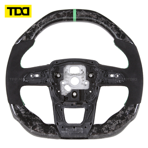 Volante Deportivo de Fibra de Carbono Real TDD Compatible con Lamborghini URUS HURACAN LP640 LP650 LP670, Estilo Deportivo para Interior de Auto - Product Image 2