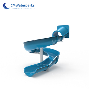 High Quality Fiberglass Slide Water Park Equipment Pool Slide for Kids - Product Image 1