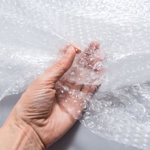 Clear Air Bubble Film Cushion Wrap 12" Width X 175 FT Recyclable Extra Protection <b>Moving</b> Shipping Packaging Mailer <b>Boxes</b> - Product Image 3
