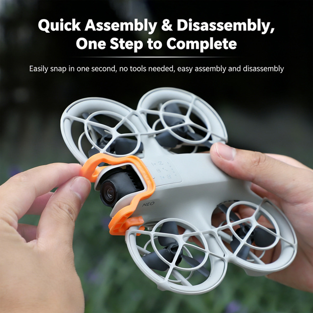 Sunnylife ABS Shock-Absorbing and Scratch-Resistant Protective Accessories for NEO Gimbal Lenses