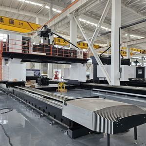 DVF4043 Fraiseuse CNC universelle à portique de colonne à double <span class=keywords><strong>action</strong></span> Blocs coulissants carrés arqués Centre d'usinage de colonne mobile - Product Image 3